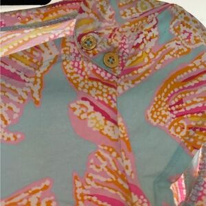 Little Pulitzer Fish printed dress size XS